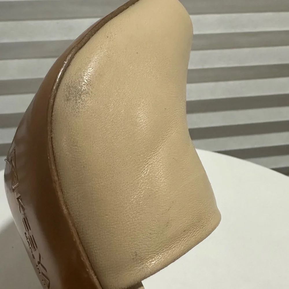 🌹KEEYAHRI🌸 Sarah Nappa Leather Sandals Size: 36 - Picture 11 of 16